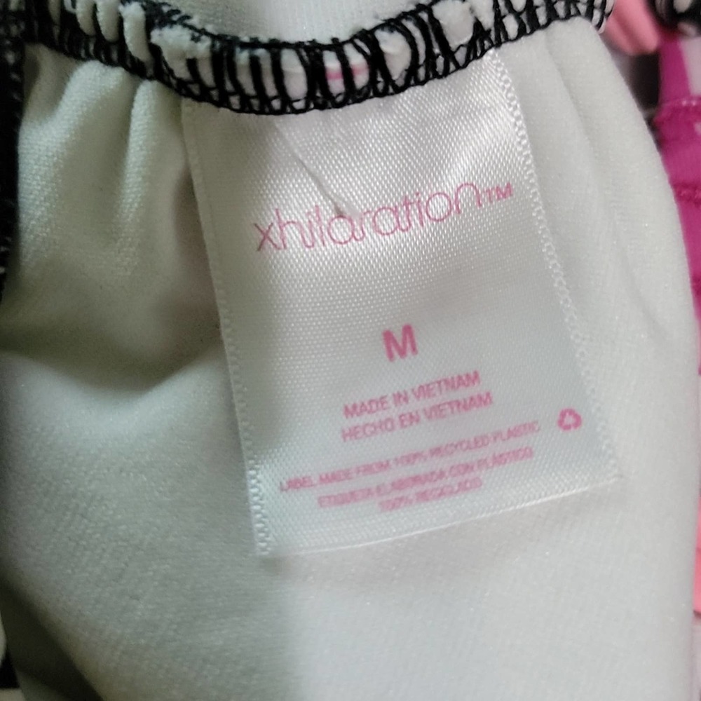 Xhilaration Boho High Neck Criss Cross Back Bikini Top Sz M - Picture 5 of 7